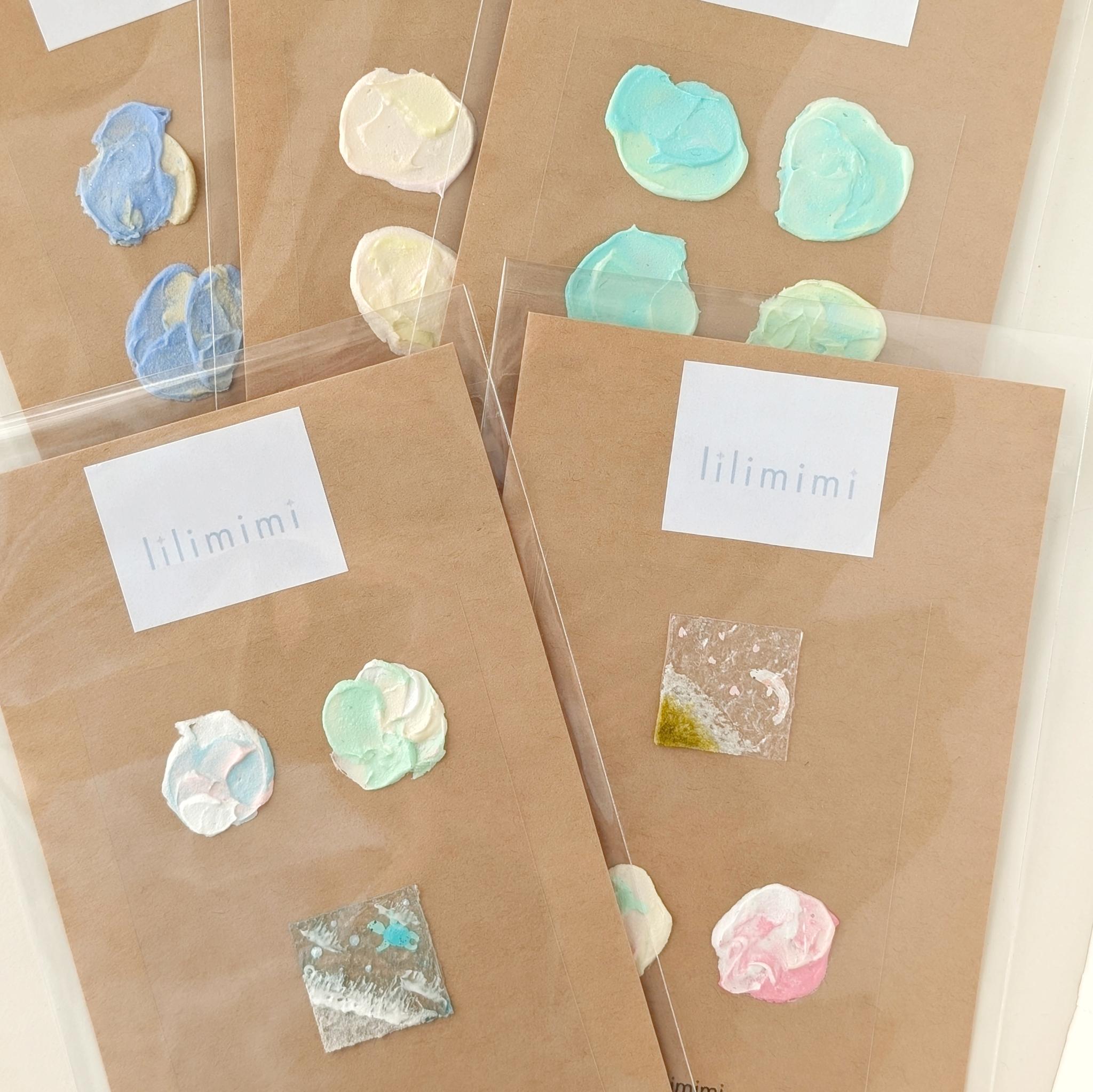 テクスチャーアートシール『結』ー白 | 4枚目