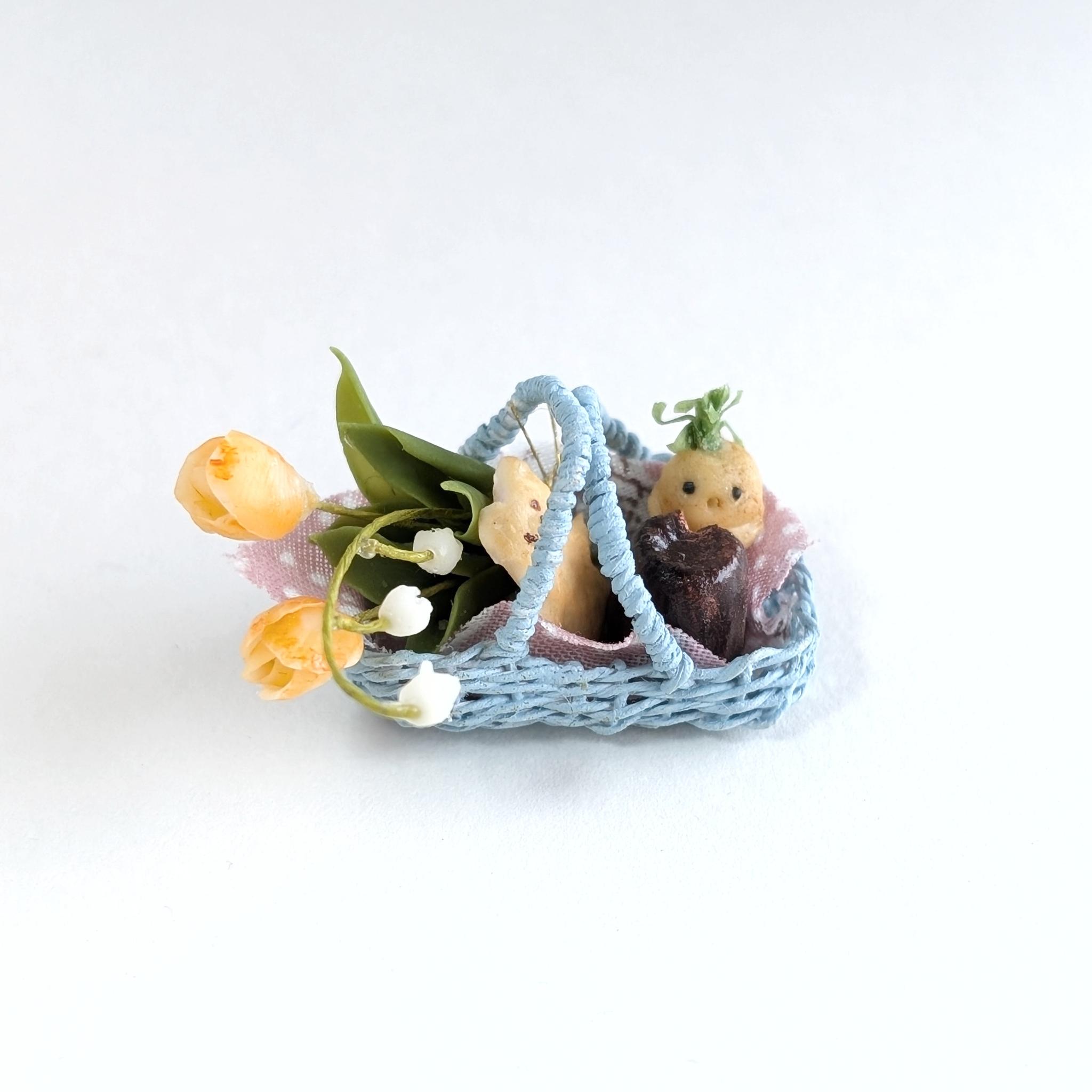 『春の訪れ』ちょこんと飾れるミニチュア | 2枚目