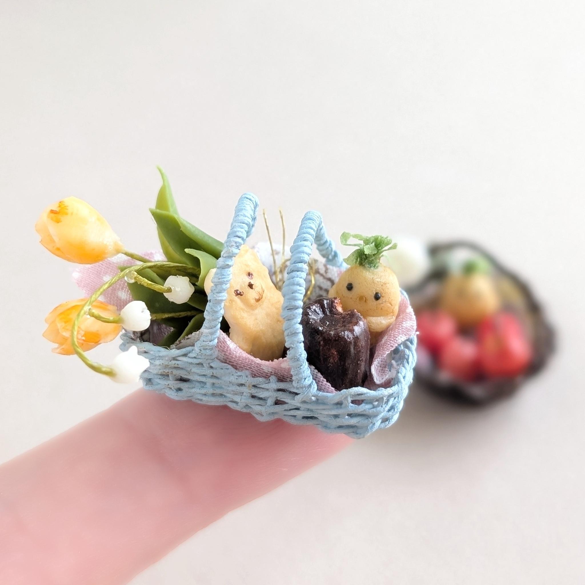 『春の訪れ』ちょこんと飾れるミニチュア | 7枚目